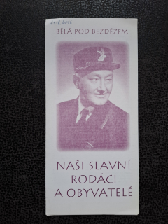 Naši slavní rodáci a obyvatelé - Bělá pod Bezdězem