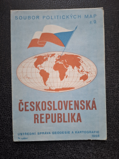 Soubor politických map č. 9 - Československá republika