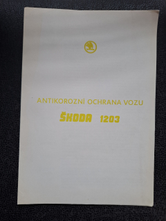 Antikorozní ochrana vozu Škoda 1203