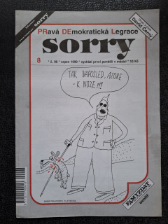 Pravá Demokratická Legrace Sorry - č. 90 - srpen 1999