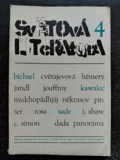 Světová literatura 1966 - 4 díl