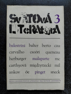 Světová literatura 1966 - 3 díl