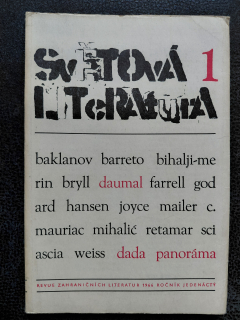 Světová literatura 1966 - 1 díl
