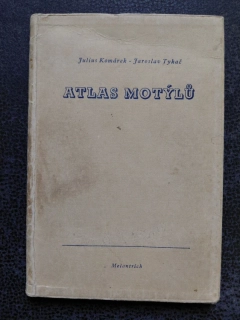 Atlas motýlů - Julius Komárek -Jaroslav Tykač