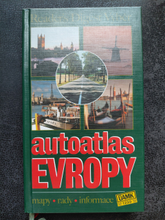 Autoatlas Evropy - mapy-rady-informace