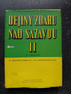 Dějiny Žďáru nad Sázavou II. Část 1618-1784 - Metoděj Zemek, Antonín Bartušek