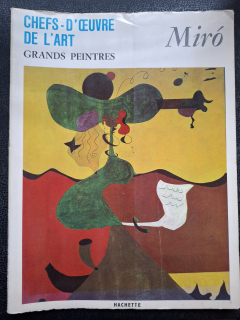 Grands Peintres  -Miró – francouzský text -