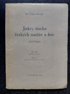 Jiskry ducha českých mužův a žen - Novák Viktor