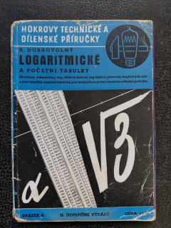Logaritmické a početní tabulky - Dobrovolný B.