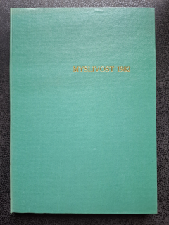 Myslivost 1982 – časopis – 12 čísel svázáno v deskách -