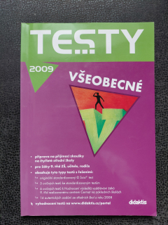 Testy všeobecné 2009 - Šebelová Lenka