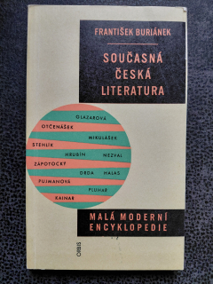 Současná česká literatura - Buriánek František